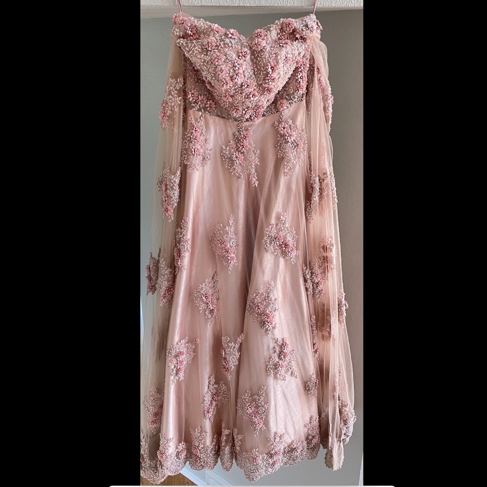 Rose gold Gown